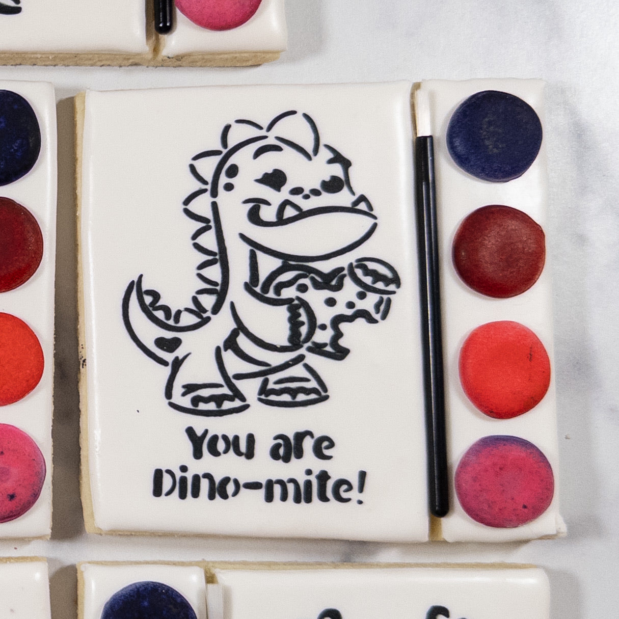Paint Your Own Valentine's Day Cookie