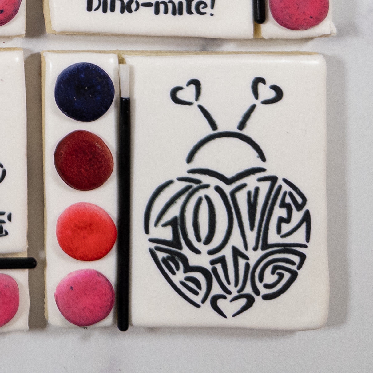 Paint Your Own Valentine's Day Cookie